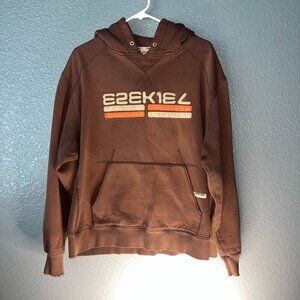 Dada Supreme EZEKIEL 731:323 Graphic Hoodie - Brown - Size Large